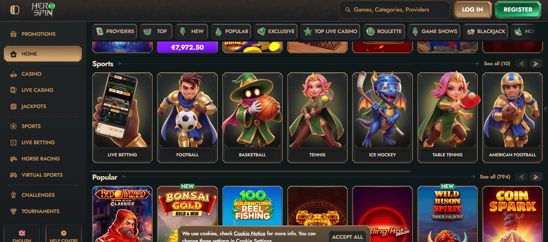 O que é a Herospin App?